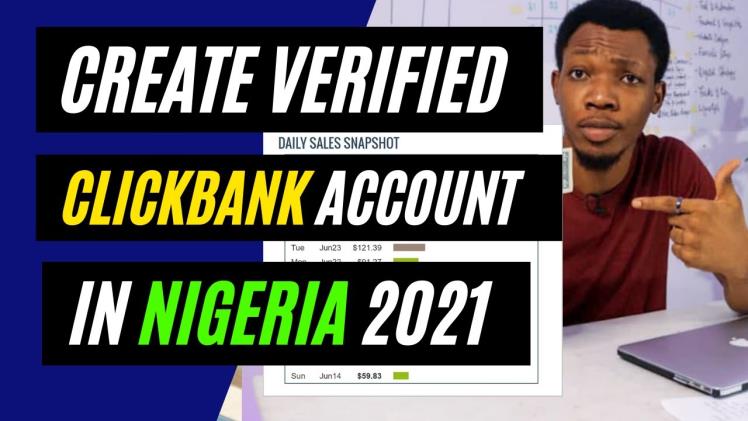 How to open CLICKBANK account in Nigeria